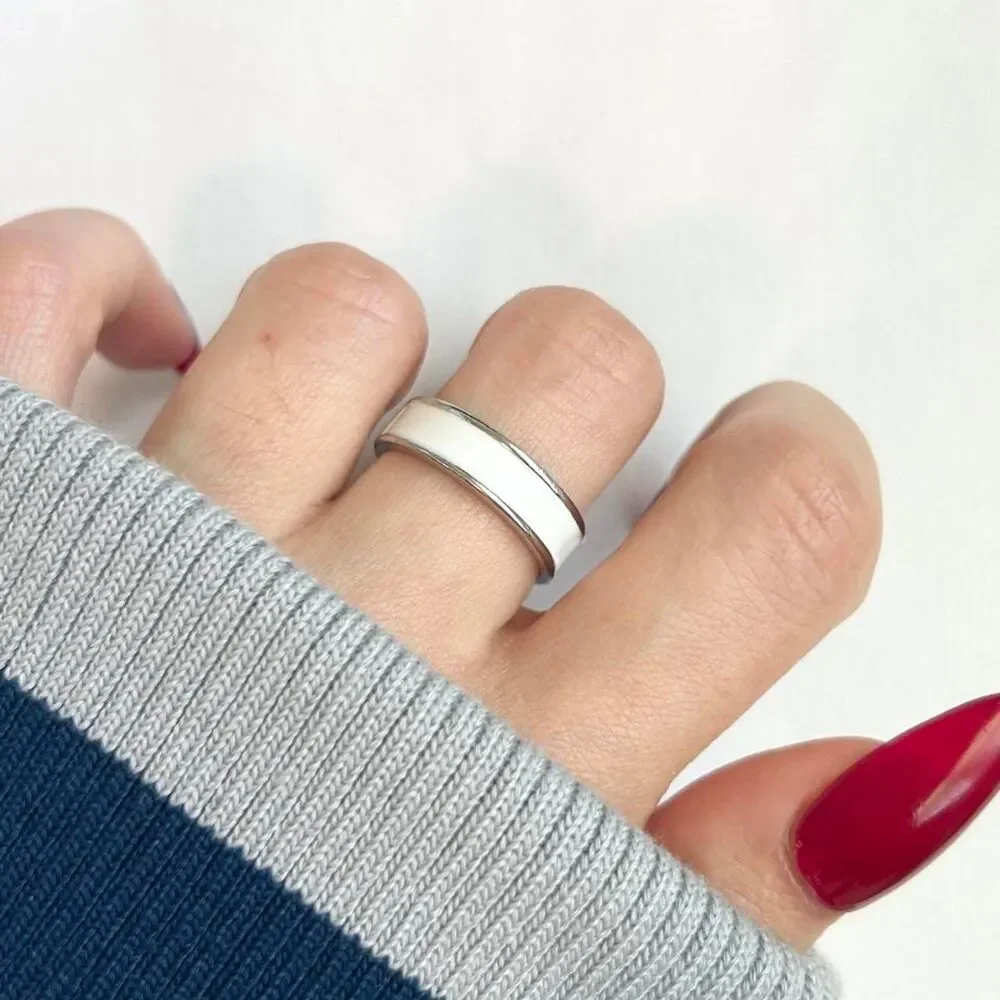 Vintage Inspired Luxury Silver Tone Ring